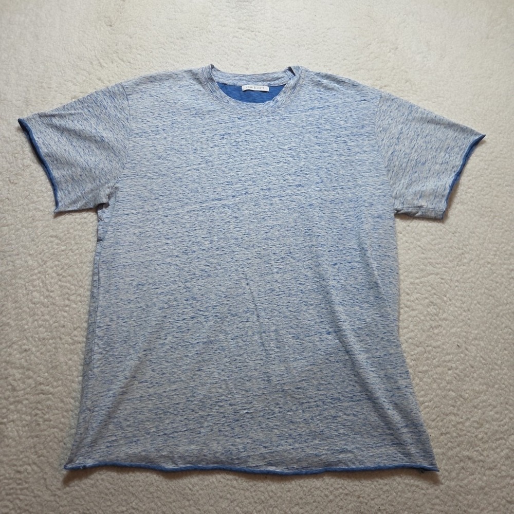 John Elliott Men's Blue Short Sleeve Minimalist Tee Shirt‎ Size XL (4)